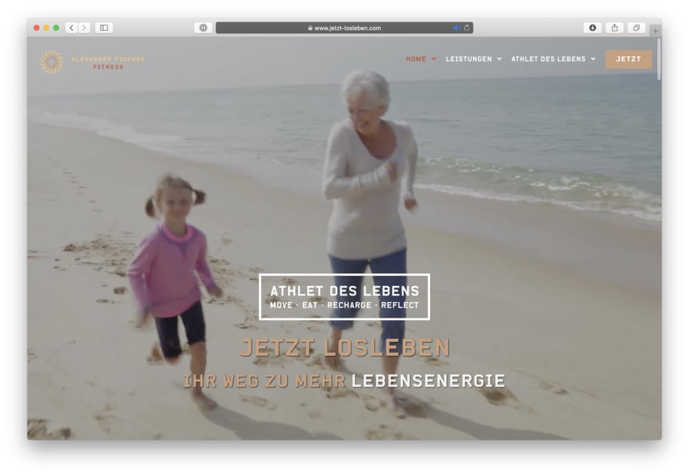 Startseite ATHLET DES LEBENS