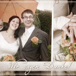 Dankeskarten Hochzeit