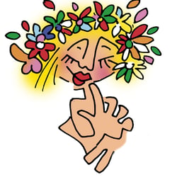 Brautkranz – Illustration zu einem Gedicht