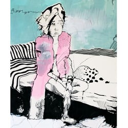 Sit here // freie Illustration