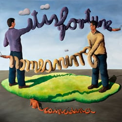 Glück, Bedeutung, Zufall, 2012, Öl/LW, 185×200 cm