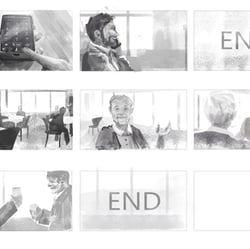 Spot Storyboard – Page 2 (Client: tts Zürich)