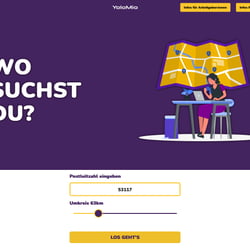 YoloMio – Videoplattform für den Ausbildungsmark – Suche