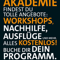 Plakat für AzubiAkademie (Handwerkskammer Berlin)