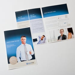 Folder Makler-Recruiting für Finanzdienstleister