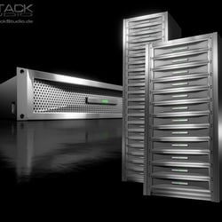 Produktdesign & Visualisierung Rack-Server