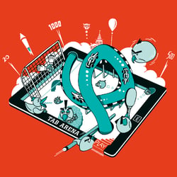 Illustrationen für Event-Bewerbungen, Verwendung auf Plakaten, Flyer, online …