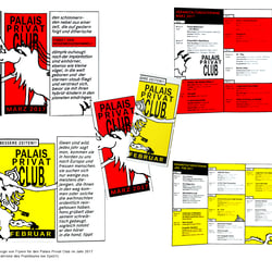 Gestaltung der Flyer und des Club Kalenders 2017
