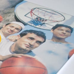 Motiv SAT-Schüssel für Baskettball