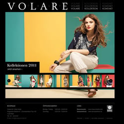 Webdesign Boutique Volare