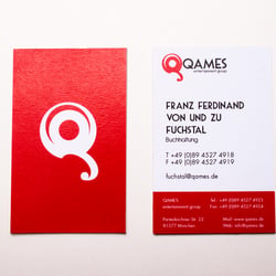 Visitenkarten passend zum Corporate Design