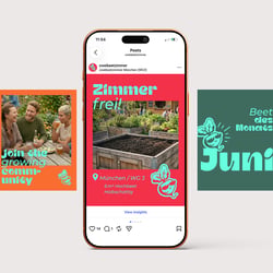 Zwei Beet Zimmer – Brand Design für ein urbanes Gartenkonzept