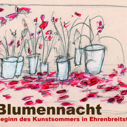 Einladung „Blumennacht“