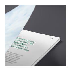 innogy Broschüre – Wind. Motor der Zukunft.