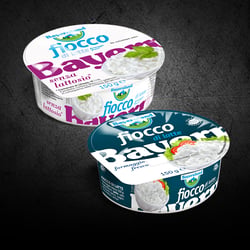 Fiocco di latte Frischkäse 150 g – Becher und Platine 150 g