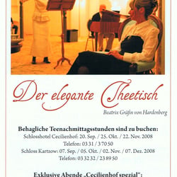 der elegante theetisch