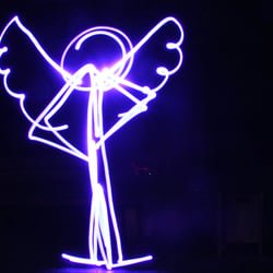Engel aus Licht