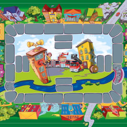 Das grosse Feuerwehrspiel – Spielplan