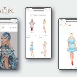 Webdesign und Erstellung Onlineshop für einzigartige Designer-Mode