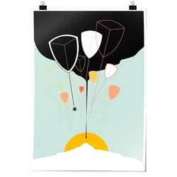 Plakatserie „Freiheit“ – Der Blumenstrauss der Möglichkeiten