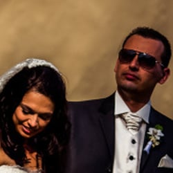 Portrait bride & groom