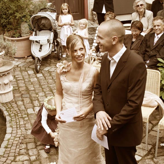 Hochzeit in Esslingen Burg freie Trauung