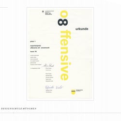 Urkunde Offensive 08