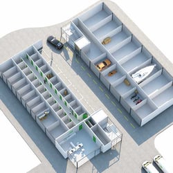 zwetdesign 3D-VISUALISIERUNG-SELFSTORAGE Grundrisse