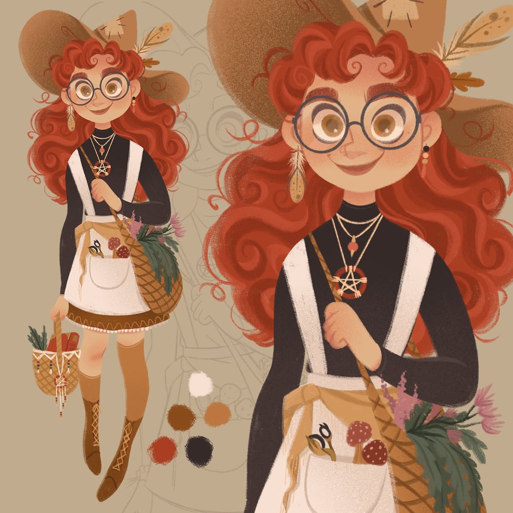 Maggie Maple Witch Design