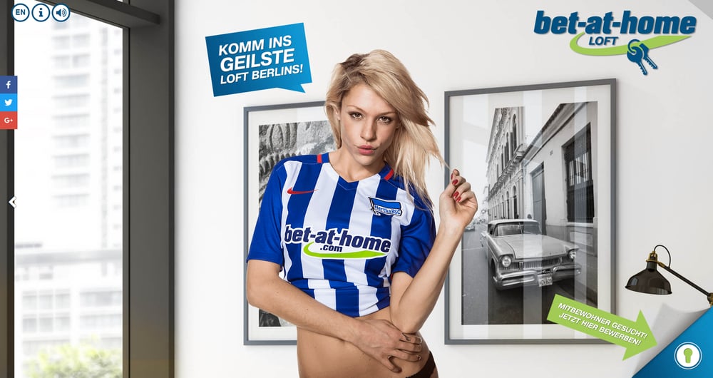interaktive Landingpage