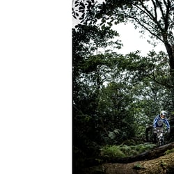 Sportwerbung  Sportfotografie Mountainbike Fahrrad Downhill Cross