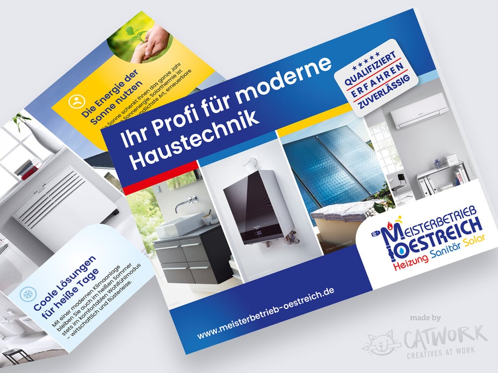 Image-Flyer für Meisterbetrieb Oestrich