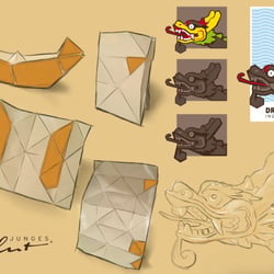 Drachenboot – Logosketch