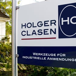 Outdoorschild  – Holger Clasen GmbH & Co. KG – Hamburg