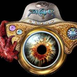 Soul Calibur 2 Media Player Skin: Visual animation closes eye on player
