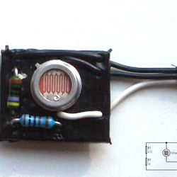 Lichtsensor + Vorwiderstand
