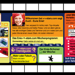 microsite neckermann (für RCI – kreativ-konzeption, screendesign, flash)