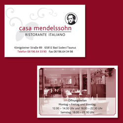 Logogestaltung + Visitenkarten