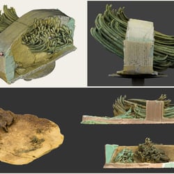 photogrammetrische Dokumentation eines Spangenbarrenhortes, für Museum Erding & Bayerisches Landesamt für Denkmalpflege