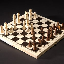 Schach angespielt