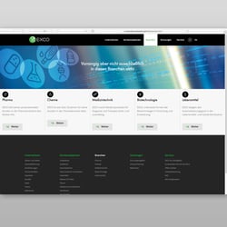 Screen-Design: www.exco-solutions.com
