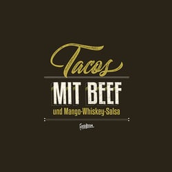 Typo Art Jack Daniel’s Taco’s