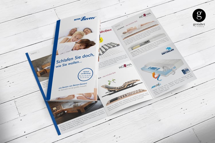 Flyer Betten-Sievers | 2014