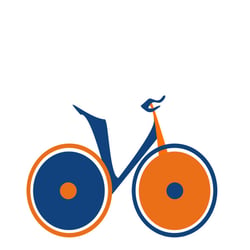 Danube Fahrradfahrer