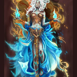Cover-Artwork „Die letzte blaue Flamme“