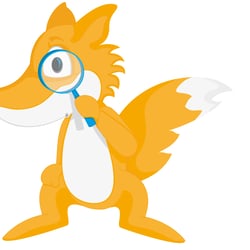 Fuchs-etwas sehen