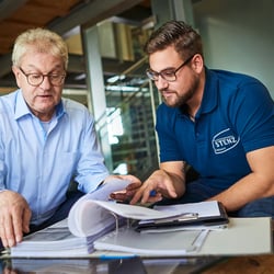 Glasfachhandel Stenz Mitarbeiterfotos für Website