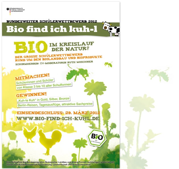 Plakat zum Wettbewerb