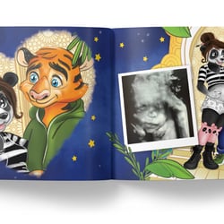 Digitale Zeichnungen, Illustrationen für Kinderbuch