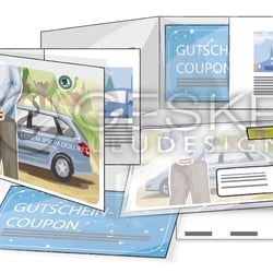 Materialkonzept: Skoda Fabia Mailing